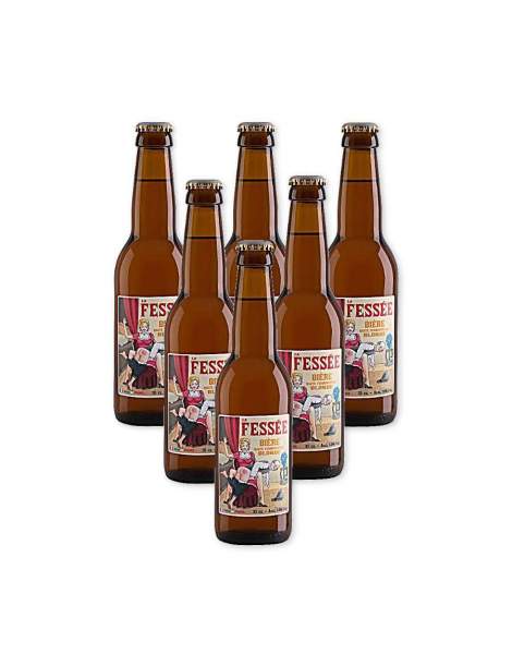 Fessée bière blonde 7.2° 33cl par 6