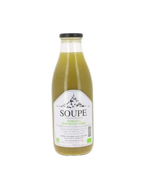 Soupe poireaux et pommes de terre bio 1 L