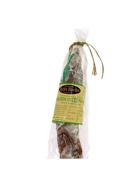 Saucisson sec pur porc biologique 150g