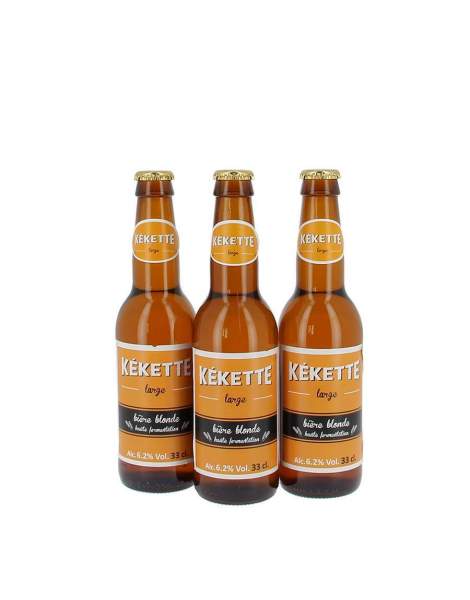 Kékette bière blonde 6.2° 33cl par 3