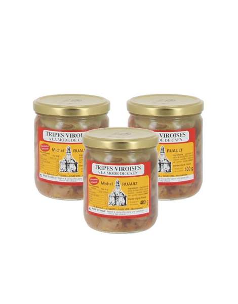 Tripes Viroises à la mode de Caen Ruault 400g par 3
