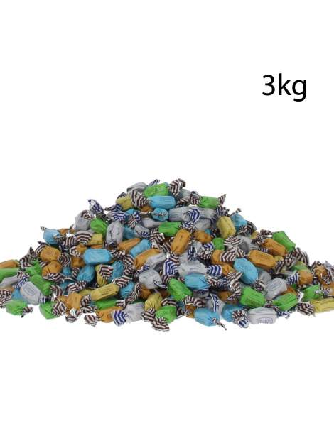 Caramels d'Isigny en vrac assortiments 3kg