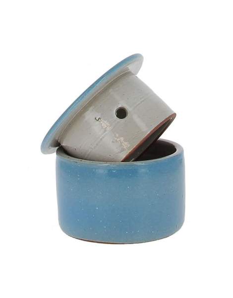 Beurrier conservateur bleu clair 210g