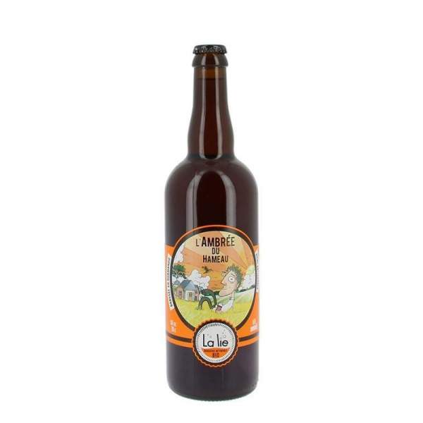 Bière de la Lie L'ambrée du hameau 5.6% 75cl