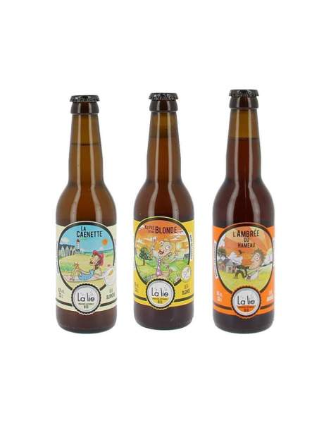Pack découverte bières La lie
