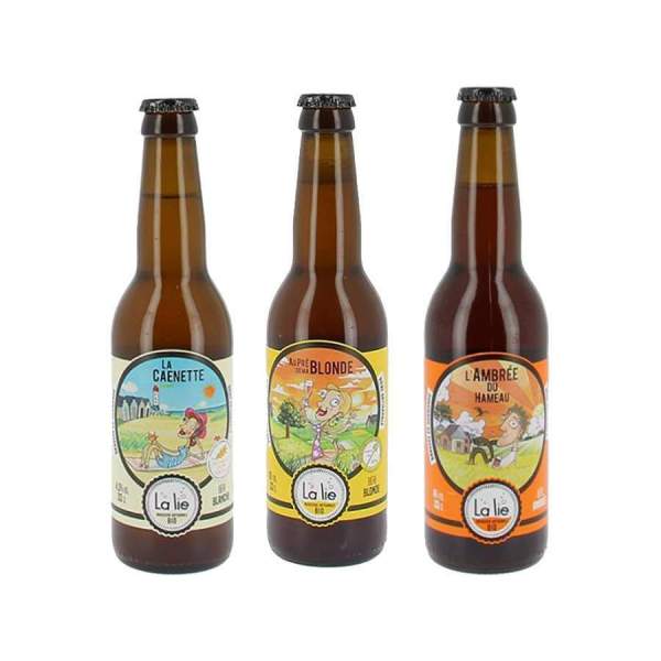 Pack découverte bières La lie