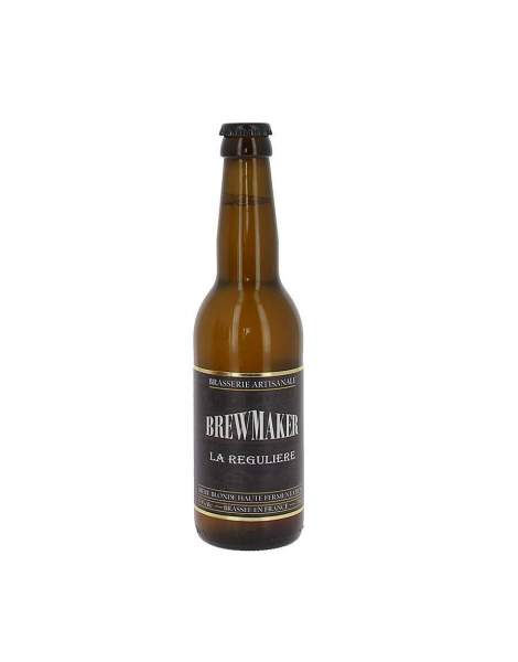 Bière blonde la régulière brewmaker 5.5% 33cl