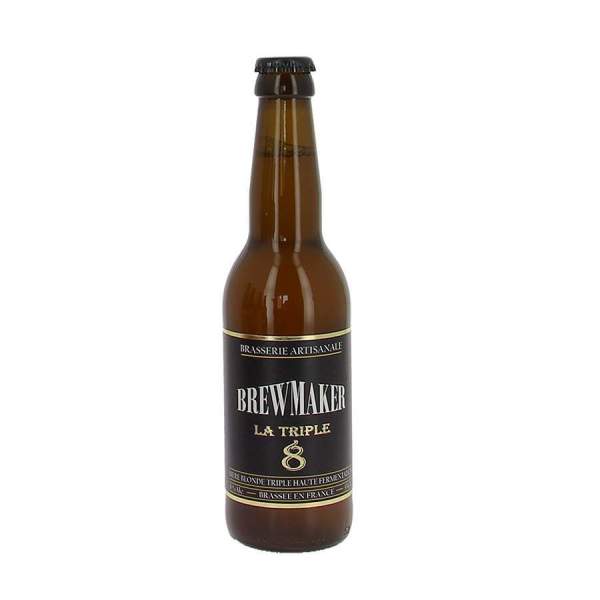 Bière la triple Brewmaker 8% 33cl