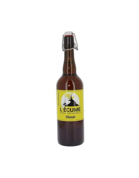Bière L'écume blonde 6% 75cl