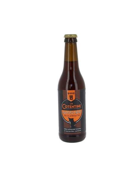 Bière La Cotentine ambrée 6.2% 33cl