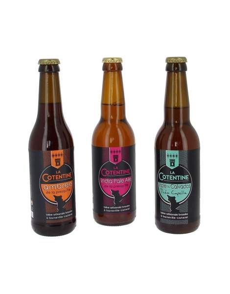 Pack découverte bières Cotentine 3*33cl