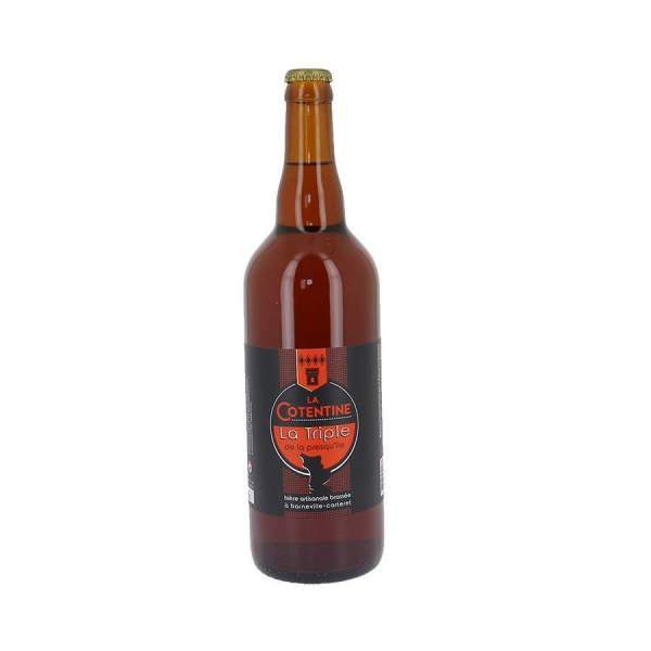 Bière La Cotentine triple 8% 75cl