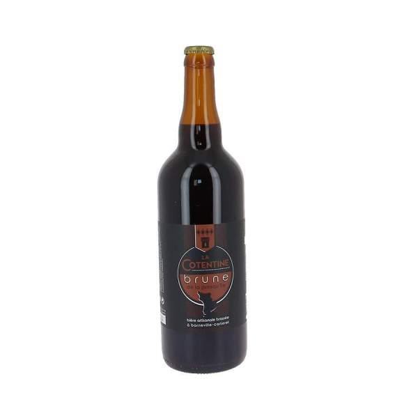 Bière La Cotentine brune 6.2% 75cl