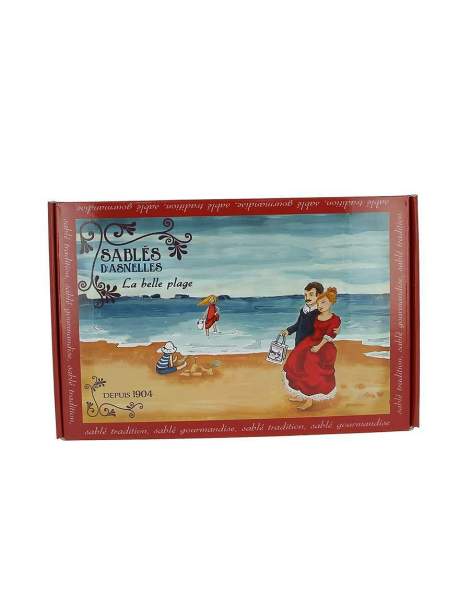 Coffret assortiment Sablés d'Asnelles "Belles plages"