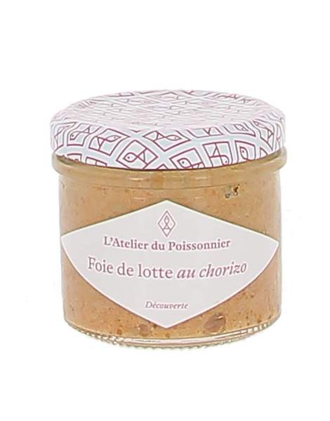 Terrine de Foie de Lotte au Chorizo Atelier du Poissonnier 90g