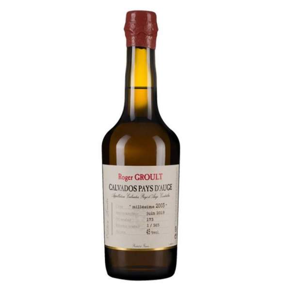 Calvados millésimé 2003 Groult 45% 50cl