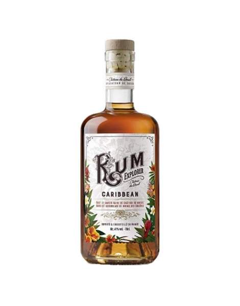 Rhum Caribbean "Rum explorer" Breuil 41% 70cl