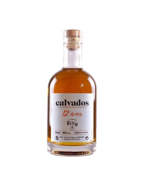 Calvados 12 ans Ferme de Billy 70cl 40%
