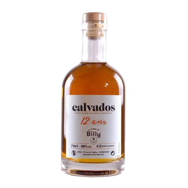 Calvados 12 ans Ferme de Billy 70cl 40%