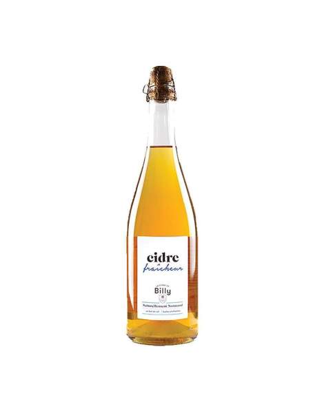 Cidre demi-sec "Fraîcheur" Ferme de Billy 75cl 5%