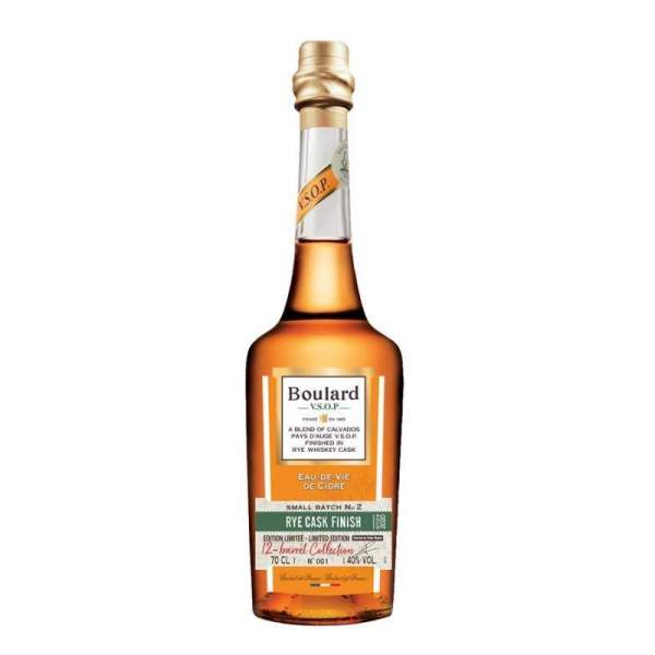 Calvados VSOP Rye whisky cask finish Boulard 44% 70cl