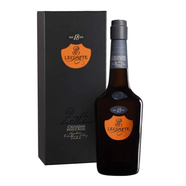 Calvados 18 ans Lecompte 70 cl 40%