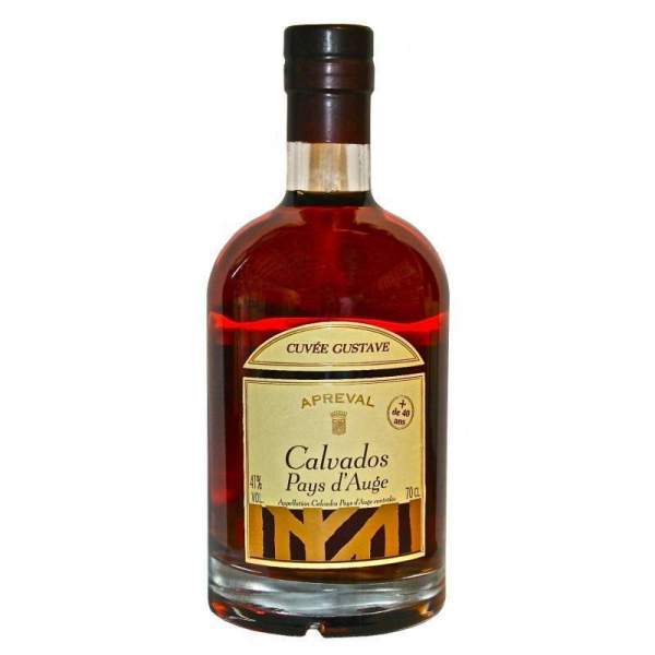 Calvados Cuvée Gustave 40 ans Apreval 70cl 42%