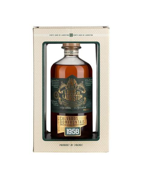 Calvados millésimé 1958 Lauriston 70cl 42%
