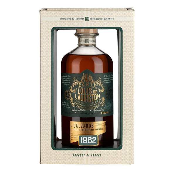 Calvados millésimé 1962 Lauriston 70cl 42%