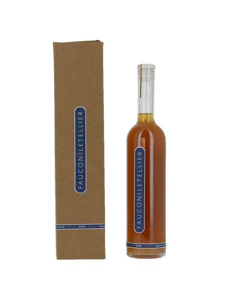 Liqueur Calvados lime Faucon Letellier 50cl 17%