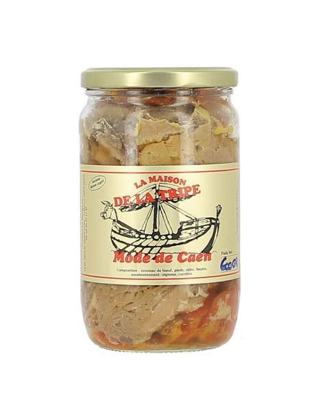 Tripes à la bière et au poivre vert 400g