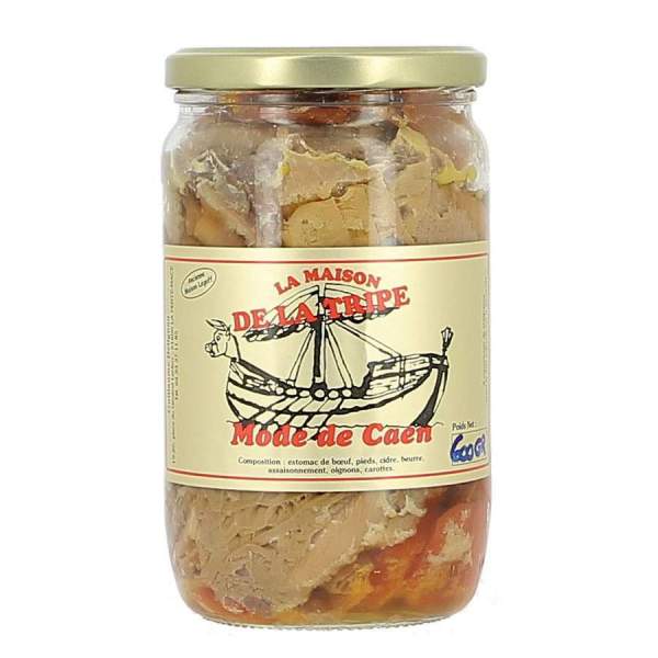 Tripes à la bière et au poivre vert 400g