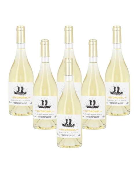 Hydromel doux - Vin de miel - lot 6*75cl 13.5%