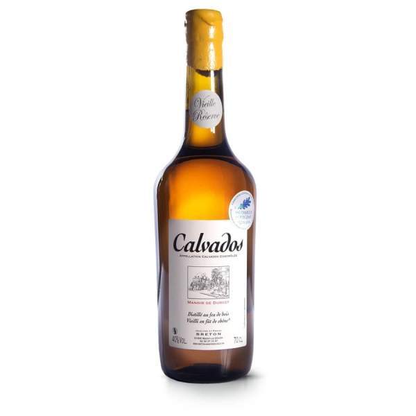 Calvados AOC Vieille Réserve 6 ans Manoir de Durcey 40% 70 cl