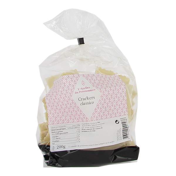 Crackers Camembert Atelier du Poissonnier