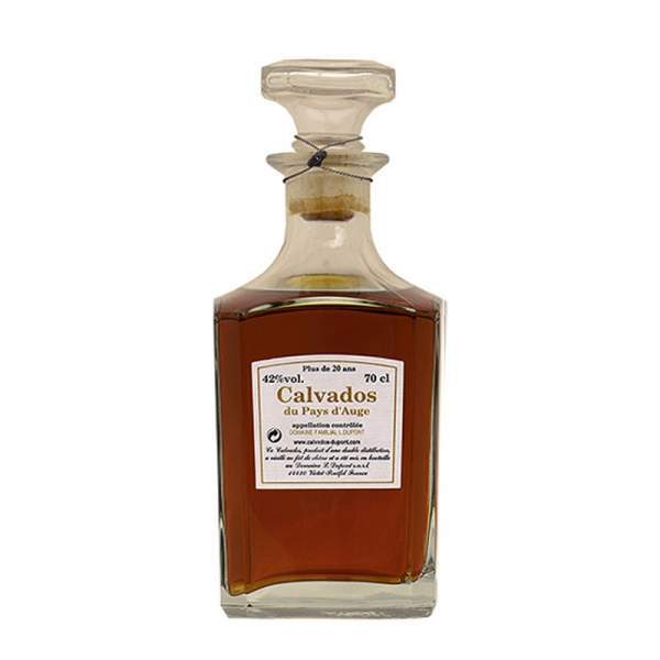 Carafe Calvados 20 ans d'âge Dupont 70cl 42%