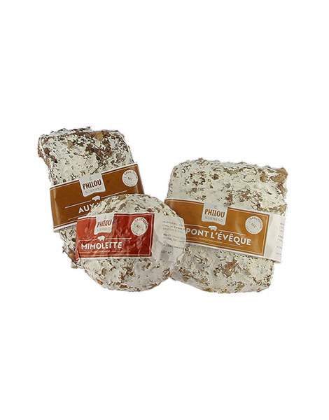 Lot de 3 saucissons secs Le philou normand