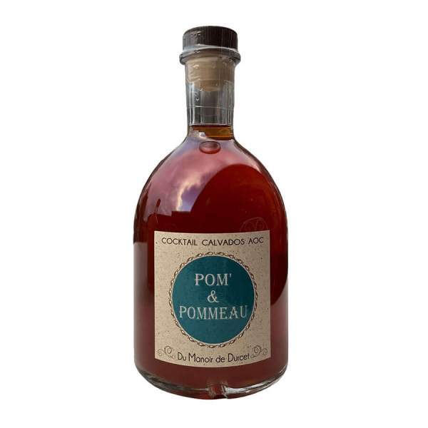 Cocktail Calvados AOC Pom & Pommeau Manoir de Durcet 70cl 16%