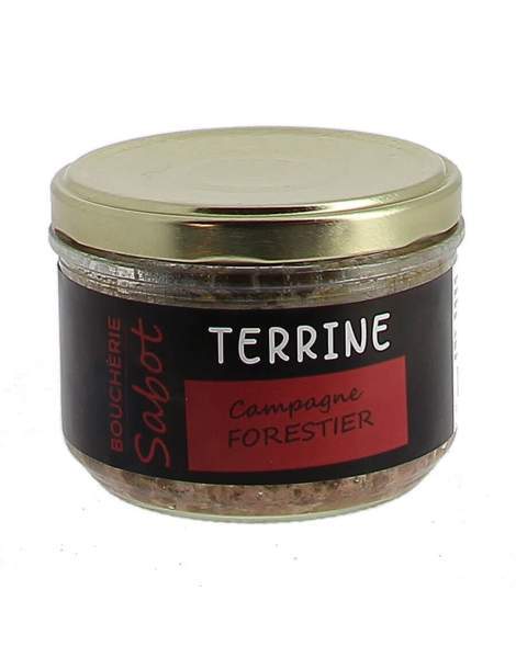 Terrine campagnarde forestière 180g