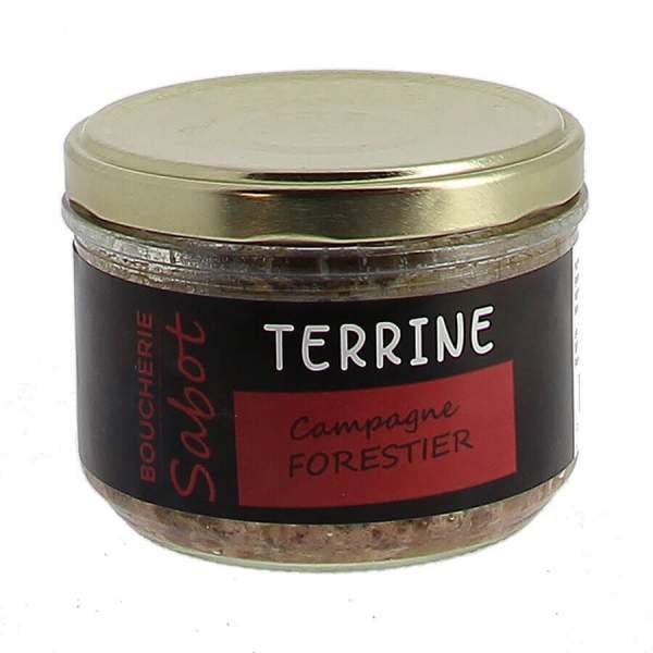 Terrine campagnarde forestière 180g