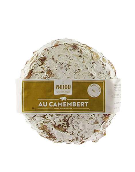 Saucisson sec au Camembert Le philou normand 220g