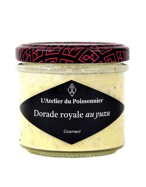 Rillettes de daurade royale au yuzu 125g