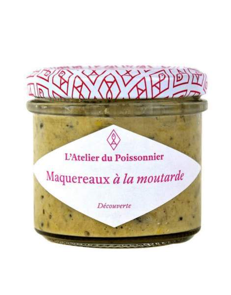Rillettes de maquereaux à la moutarde 90g