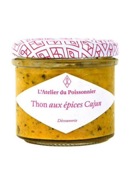 Rillettes de thon aux épices cajun 90g
