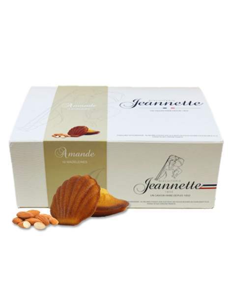 Madeleines à l'amande "tante amandine" Jeannette 250g