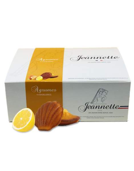 Madeleines aux agrumes "Hespérides" Jeannette 250g