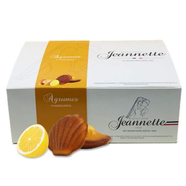 Madeleines aux agrumes "Hespérides" 200g Jeannette