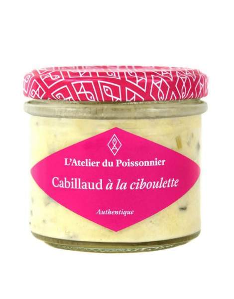 Cabillaud à la ciboulette 125g