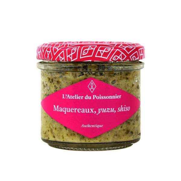 Rillettes maquereau, yuzu, shizo 90 gr