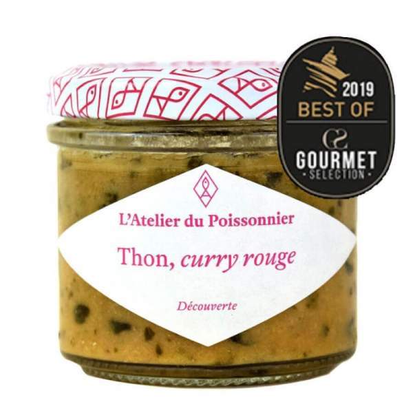 Tartinable de thon curry rouge 90 gr